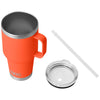 YETI Papaya Rambler 35 oz Mug with Straw Lid