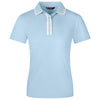 Levelwear Women's Mute Blue Ainsley Polo