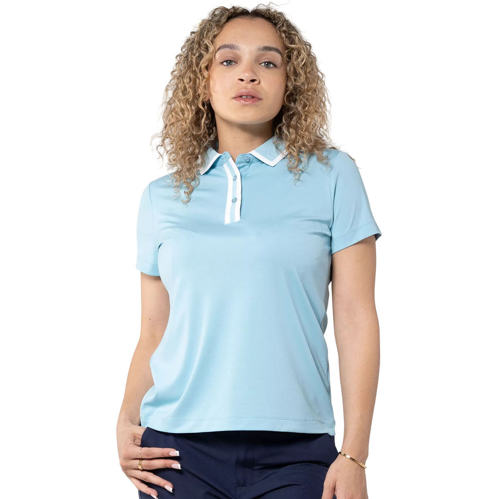 Levelwear Women's Mute Blue Ainsley Polo