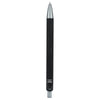 Bullet Black Metallic Recycled Aluminum Soft Touch Gel Pen