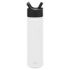 Simple Modern Winter White Summit Water Bottle with Straw Lid - 22oz