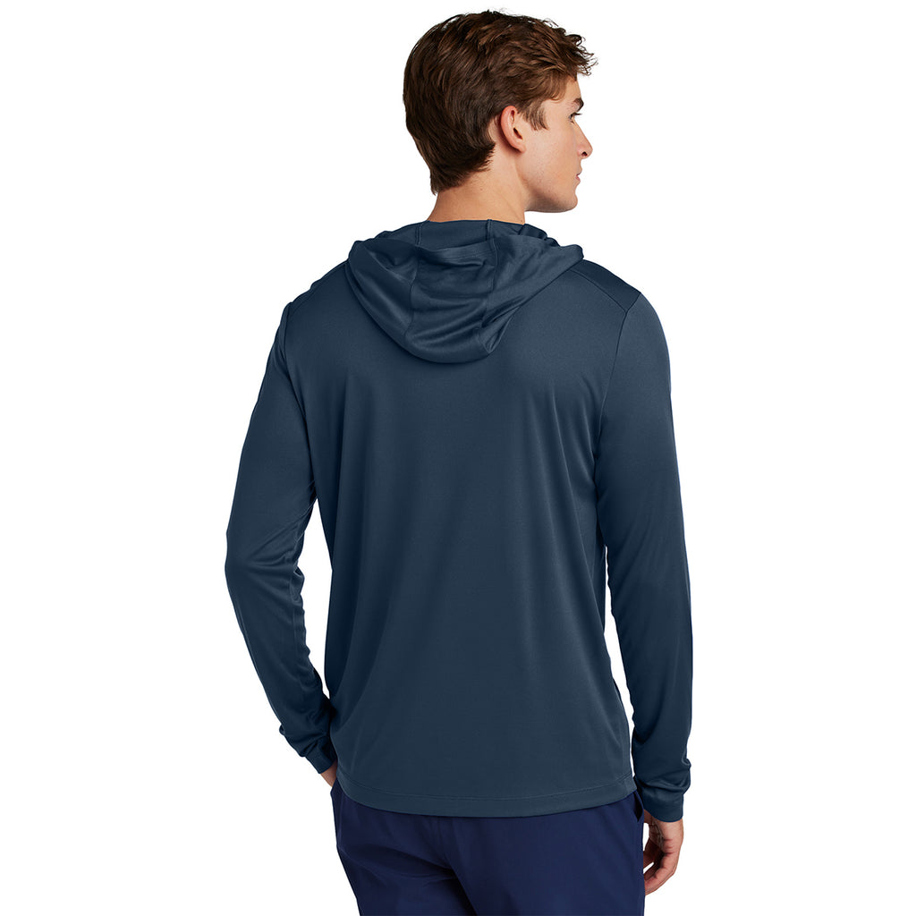 Sport-Tek Unisex True Navy Posi-UV Pro Long Sleeve Hoodie