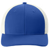 Sport-Tek True Royal/ White Club Trucker Cap