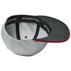 Sport-Tek Silver/Deep Red/Silver Impact Mesh Stretch-Tek Cap