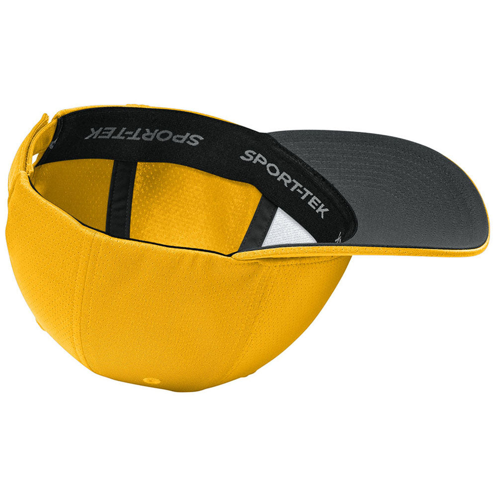 Sport-Tek Gold Impact Mesh Stretch-Tek Adjustable Cap