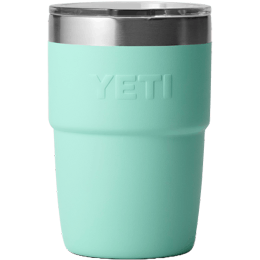 YETI Seafoam Rambler 8 oz Stackable Cup with Durasip Ceramic Lining