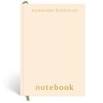 Papier Tan Shine Plain Notebook