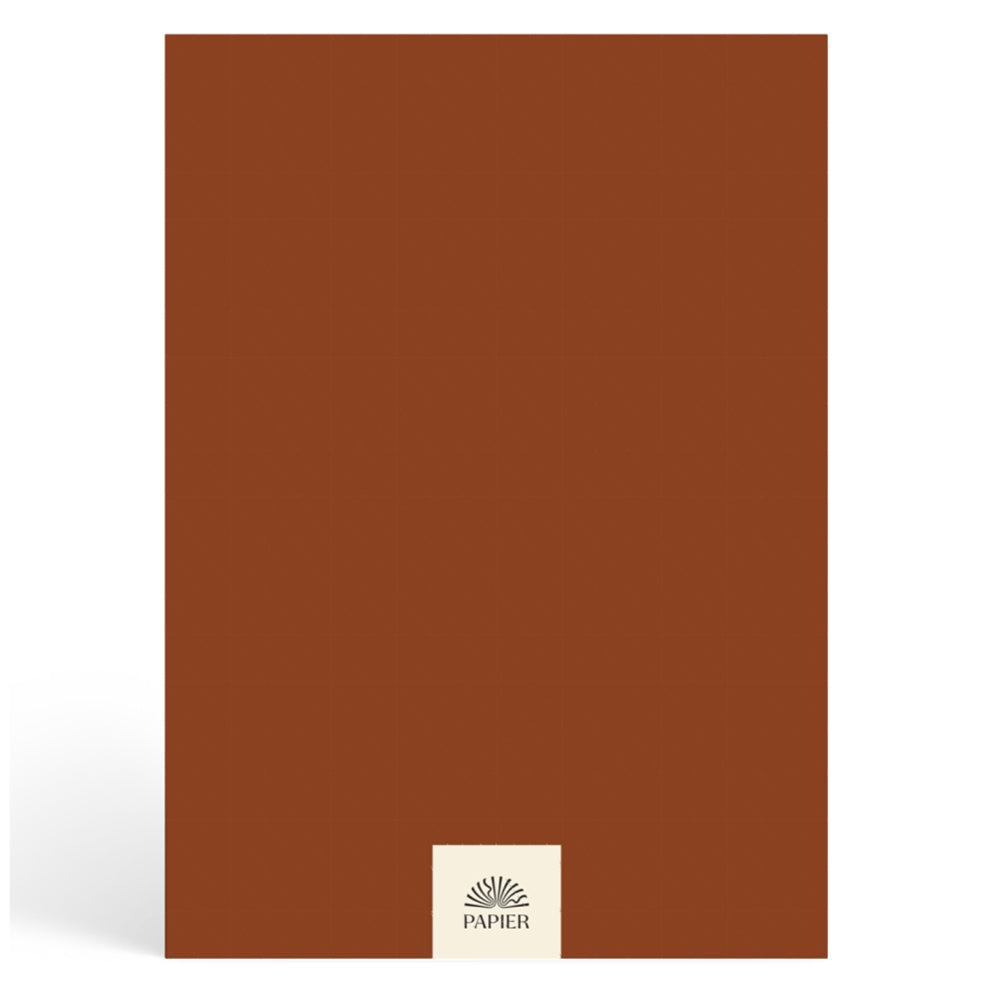 Papier Brown Shine Recipe Journal