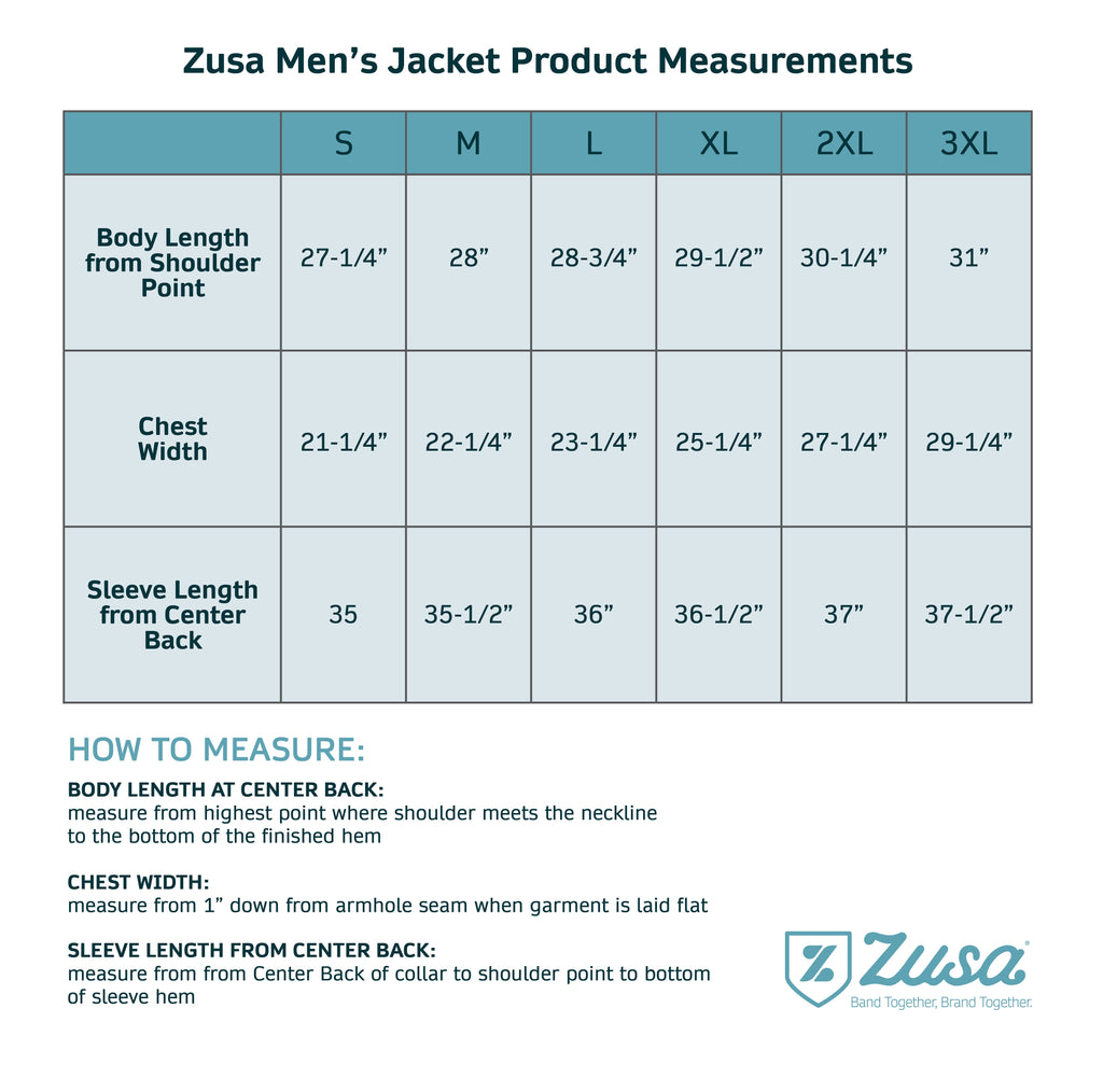 Zusa Men's Charcoal North Shore Rain Jacket