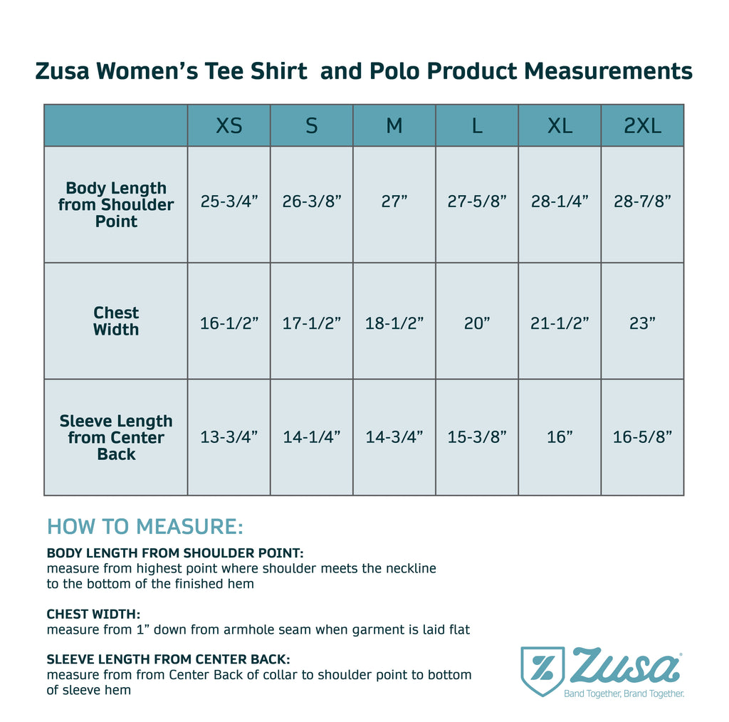 Zusa 3 Day Women's Black Friday Polo