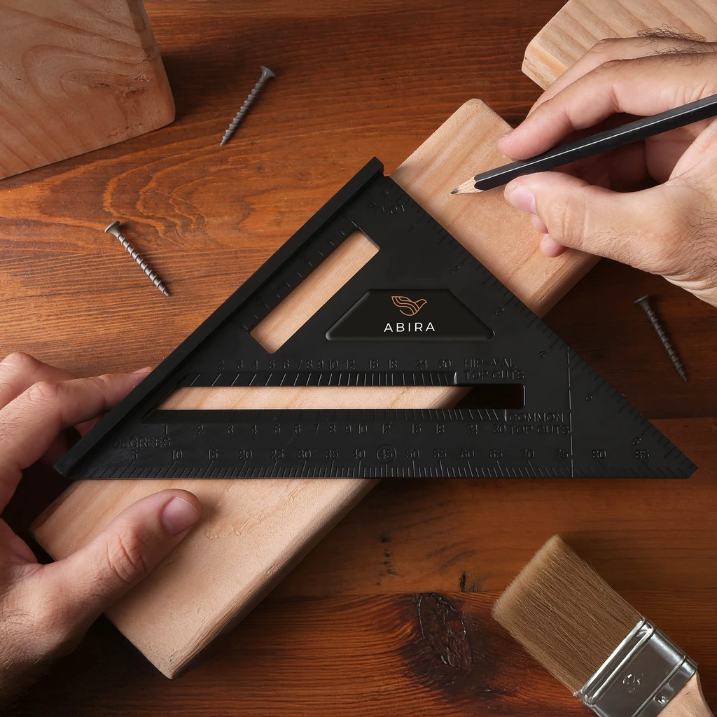 Beacon Black Work-It 7 Inch Carpenter Speed Square