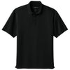 Port Authority Men's Deep Black Tall Wearever Performance Pique Polo