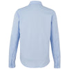 Elevate Men's Frost Blue TATRA Eco Knit Long Sleeve Button Up Shirt