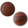 SnugZ Grey Little Rock 16oz Ceramic with Wood Lid