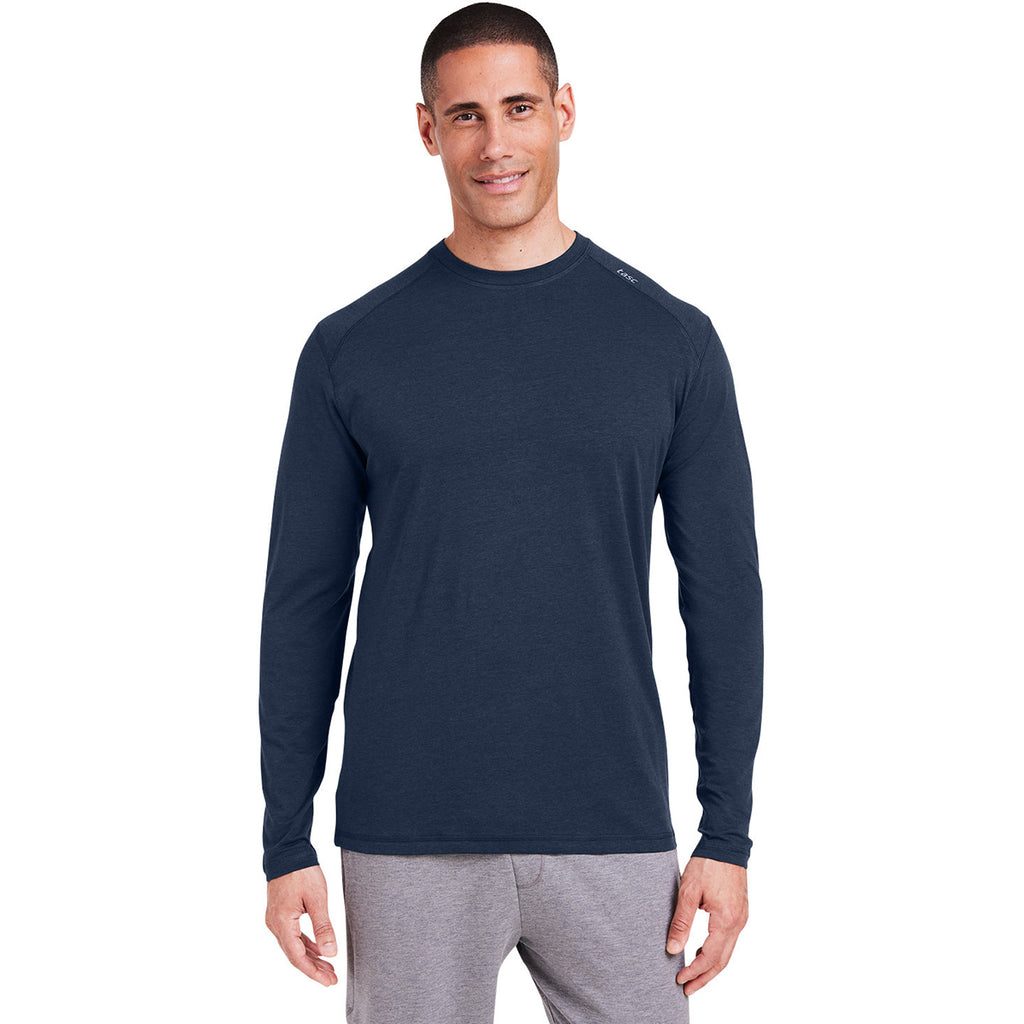 tasc Men's Classic Navy Carrollton Fitness Long-Sleeve T-Shirt