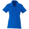 Elevate Women's New Royal Palo Short Sleeve 100% Cotton Pique Polo