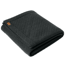 TravisMathew Dark Grey Heather Diamond Quilt Blanket