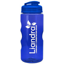 Garyline Transparent Blue Mini Mountain Tritan Sports Bottle with Flip Lid - 22 oz.