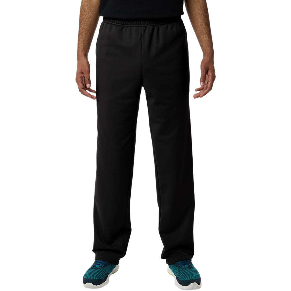 Team 365 Unisex Black Squad Tech Fleece Pants
