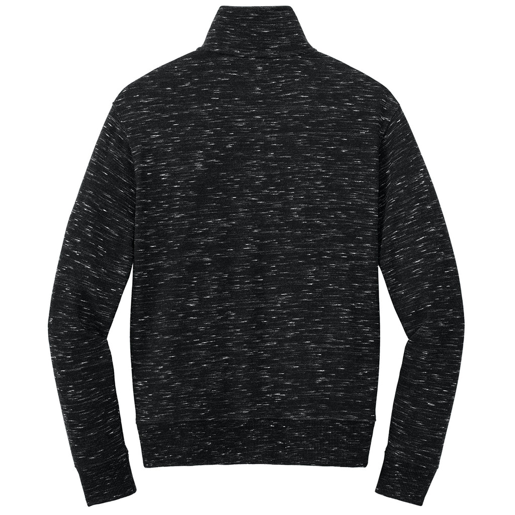 tentree Women's Meteorite Black Space Dye Space Dye Fleece 1/4-Zip