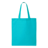 Q-Tees Turquoise Economical Tote Bag