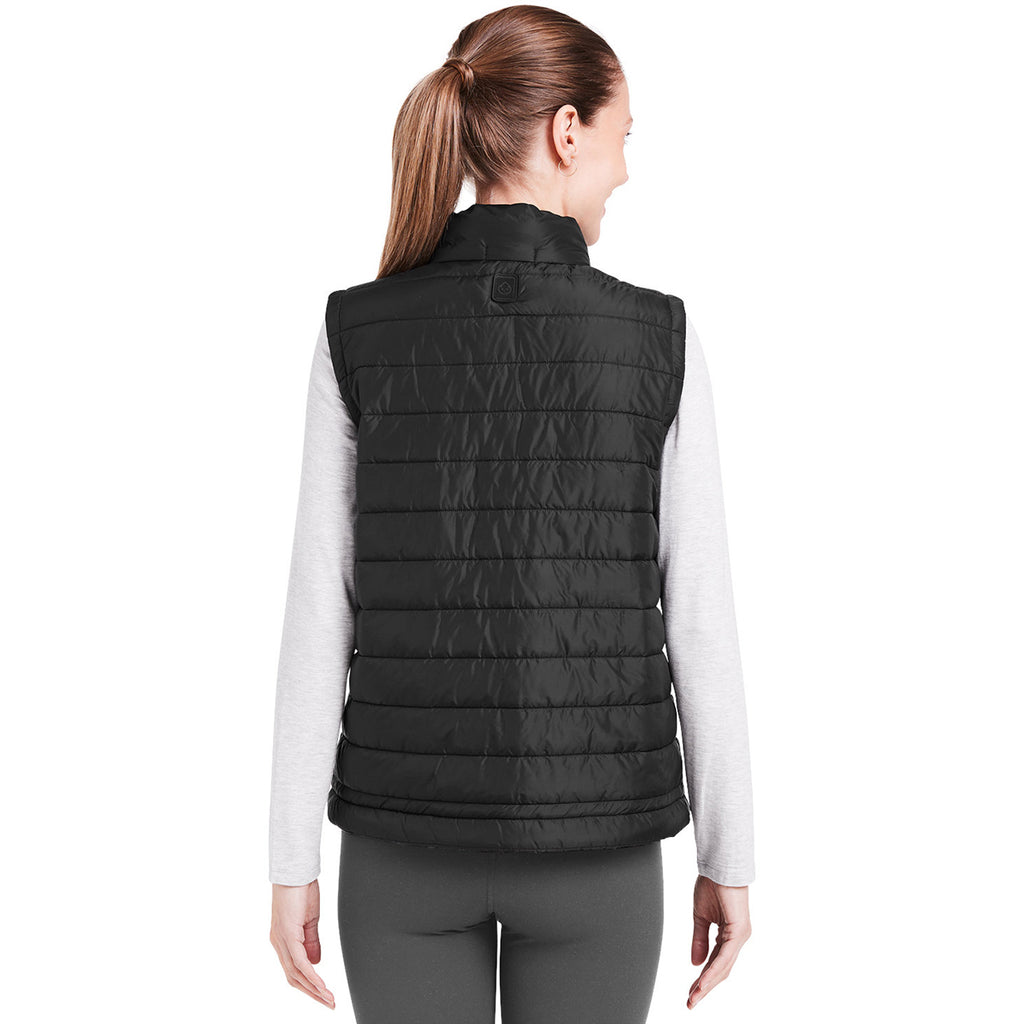 tasc Women's Black Quilted Puffer Vest