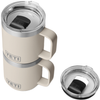 YETI Cape Taupe Rambler 10 oz Stackable Mug with Durasip Ceramic Lining