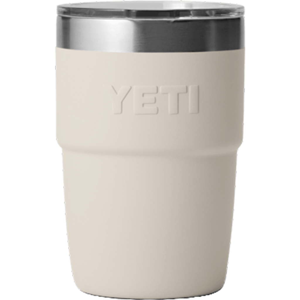 YETI Cape Taupe Rambler 8 oz Stackable Cup with Durasip Ceramic Lining