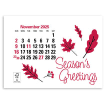 Triumph Calendars Royal Blue Vinyl Press-N-Stick Standard Calendar