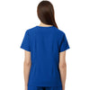 Jaanuu Women's Royal Blue Rhena Essential 1-Pocket Scrub V-Neck Top