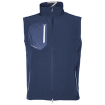 Zero Restriction Men's Navy Full-Zip Vest