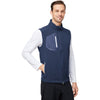 Zero Restriction Men's Navy Full-Zip Vest