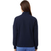 Jaanuu Women's Midnight Navy Ceri Essential Full-Zip 6-Pocket Scrub Jacket