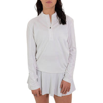 TRUE Women's Bone All Day Quarter Zip