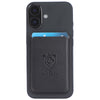 Ariel Premium Black Avon 3-Card Phone Wallet with Magnetic Ring