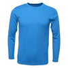 BAW Men's Columbian Blue Xtreme Tek Long Sleeve Shirt