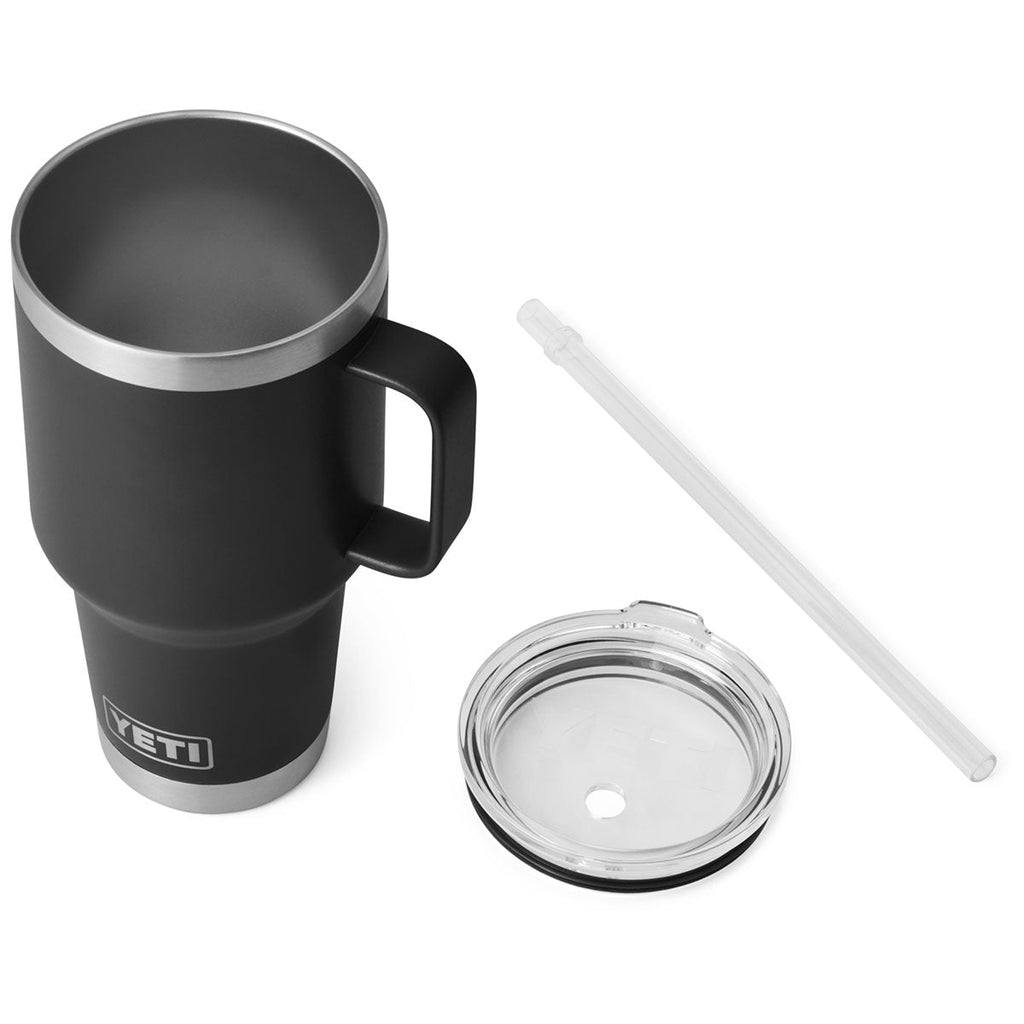 48-Hour YETI Black Rambler 35 oz Mug