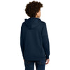 Sport-Tek Youth Navy/ White Sport-Wick Fleece United Pullover Hoodie