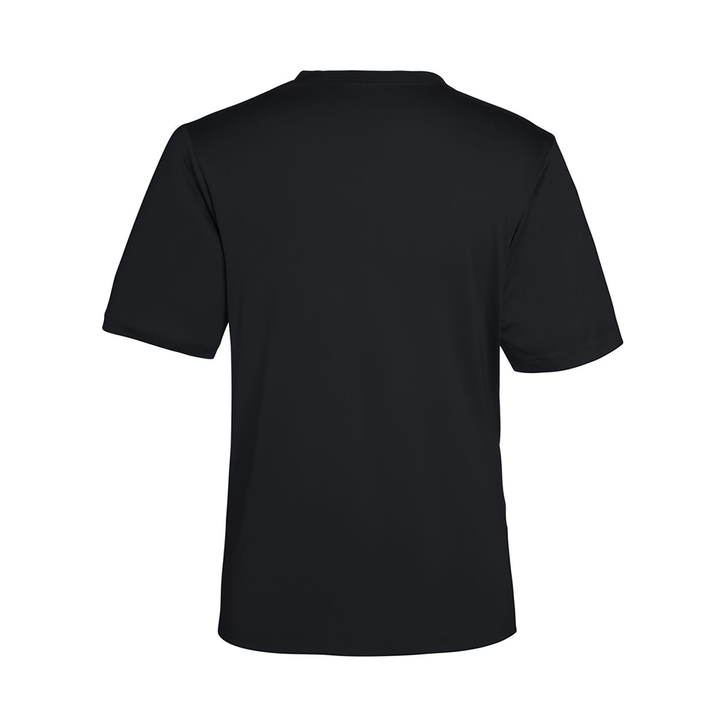 Core 365 Unisex Black Capital Performance T-Shirt