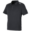 HUK Men's Black Lopro Solid Performance Polo