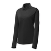 Sport-Tek Women's Black PosiCharge Competitor 1/4-Zip Pullover