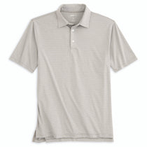 Johnnie-O Men's Meteor Lyndon Striped Jersey Performance Polo