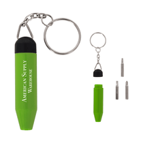 Hit Lime Mini Tool Keychain Kit