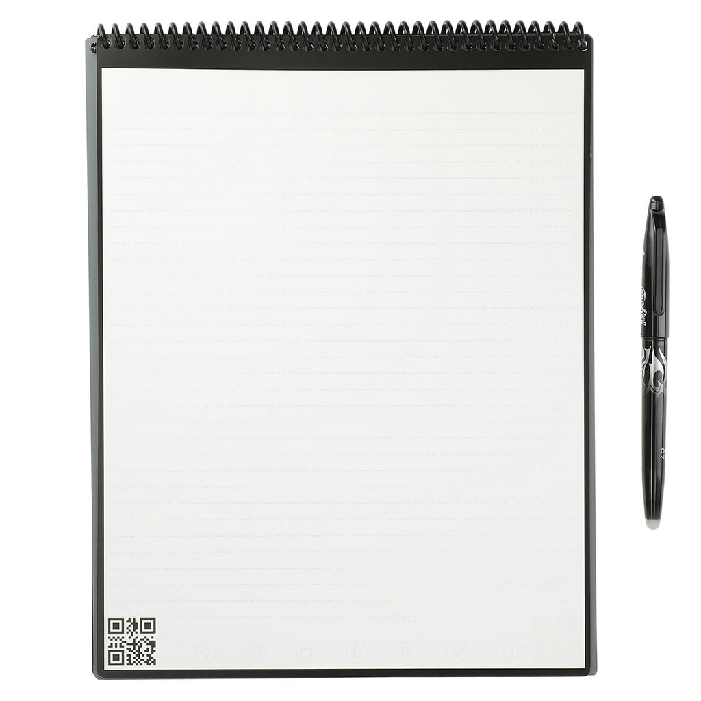 RocketBook Grey Letter Flip Notebook Set