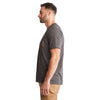 Timberland Men's Dark Charcoal Heather Pro Base Plate Blended Short-Sleeve T-Shirt