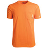 Timberland Men's Pro Orange Pro Base Plate Blended Short-Sleeve T-Shirt