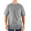 Carhartt Men's Light Grey Flame-Resistant Force Cotton Short Sleeve T-Shirt