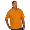 Antigua Men's Orange Pique Xtra-Lite Polo