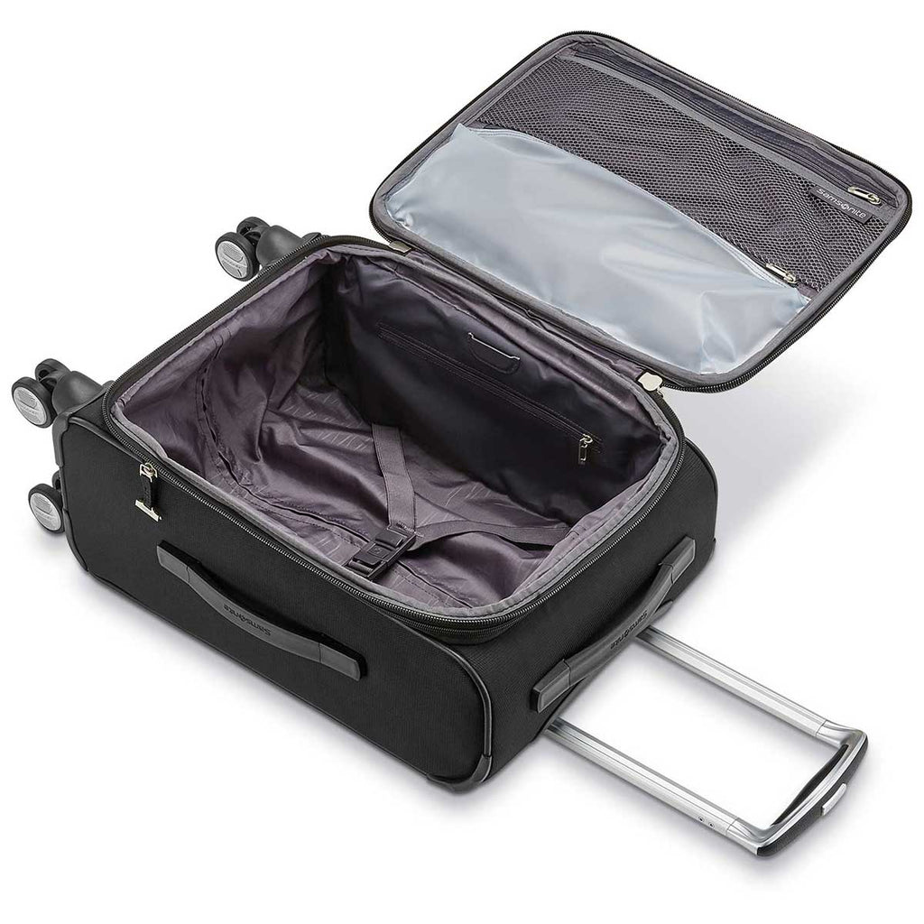 Samsonite Black SoLyte DLX Carry-On Expandable Spinner