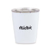 Aviana White Opaque Gloss Elm Double Wall Stainless Lowball Tumbler - 10 Oz.